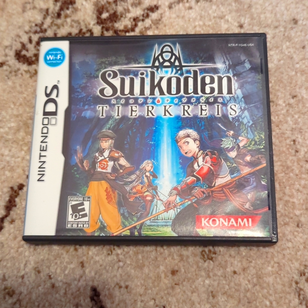 Suikoden Tierkreis Nintendo DS Rare! Complete in box